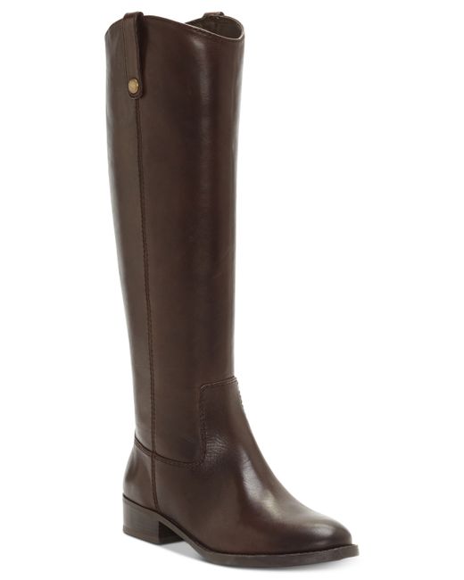 INC International Concepts Fawne Riding Leather Boots Created for Macys Shoes