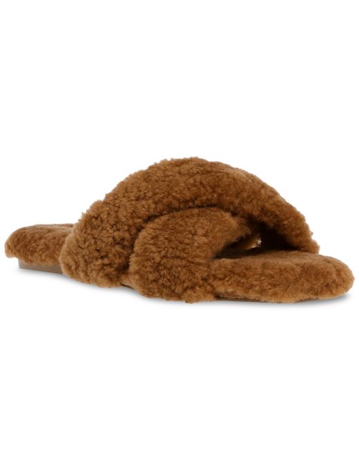 Steve Madden Recovery Shearling Slippers