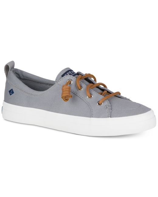 Sperry Crest Vibe Memory-Foam Canvas Sneakers Shoes