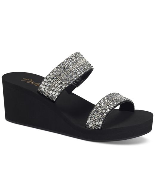 Thalia Sodi Eleanna Two-Band Wedge Sandals Created for Macys Shoes