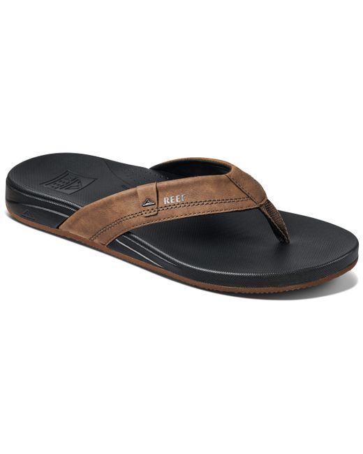 Reef Cushion Spring Faux-Leather Flip Flops Shoes