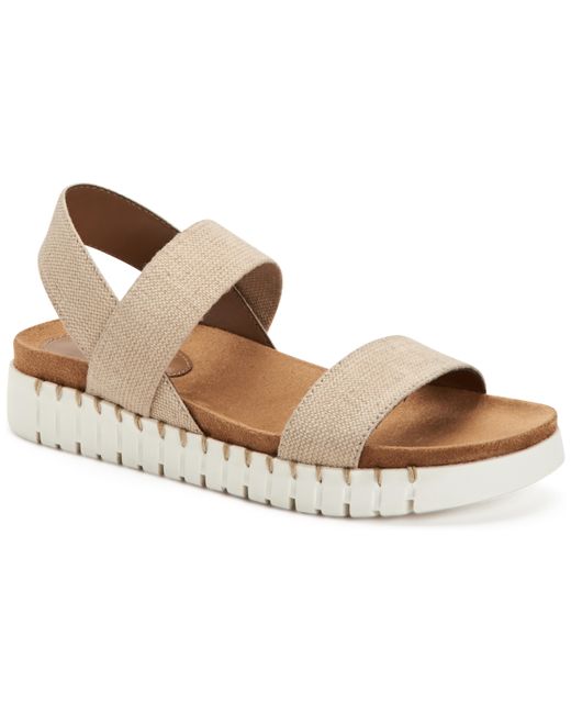 Style & Co Milaa Stretch Flat Sandals Created for Macys Shoes