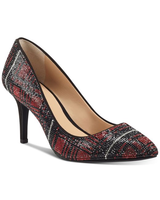 INC International Concepts Zitah Embellished Pointed Toe Pumps Created for Macys Shoes