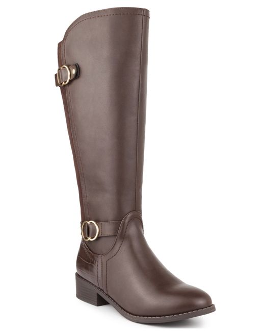 Karen Scott Leandraa Extended Wide-Calf Riding Boots Created for Macys Shoes