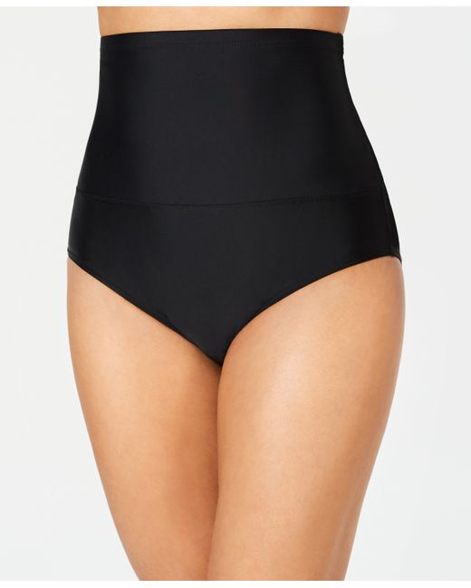 Island Escape High-Waist Tummy Control Top Bikini Bottoms Created for Macys Swimsuit