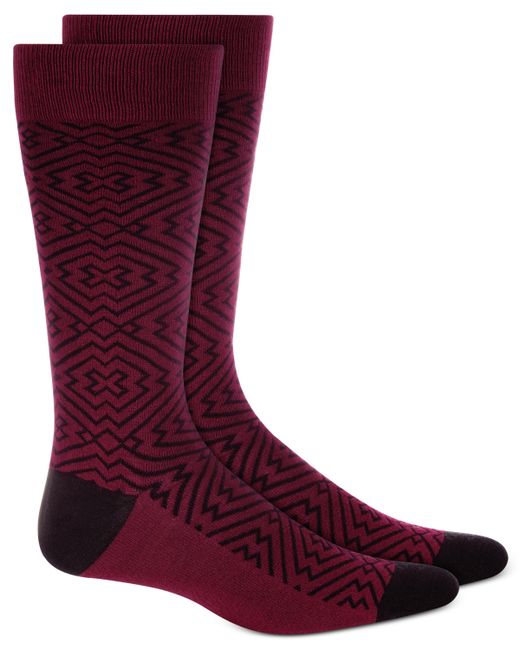 Alfani Swirl Pattern Dress Socks Created for