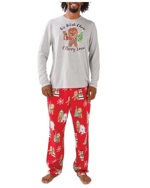 Munki Munki Matching Chewbacca Holiday Family Pajama Set