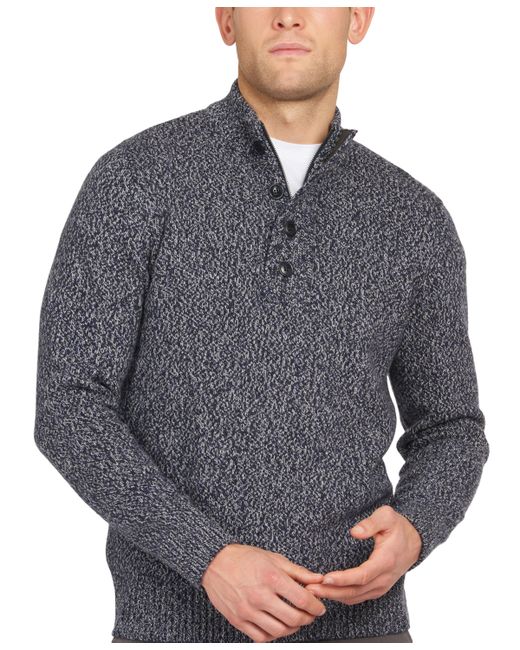 Barbour Sid Regular-Fit Marled Half-Zip Sweater
