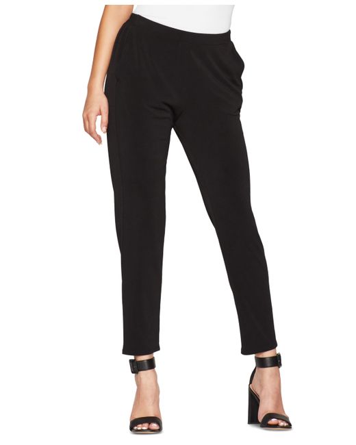 BCBGeneration Crepe Pull-On Ankle Pants