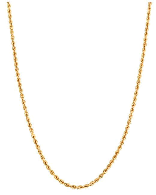 Macy's Rope Link 24 Chain Necklace in 14k