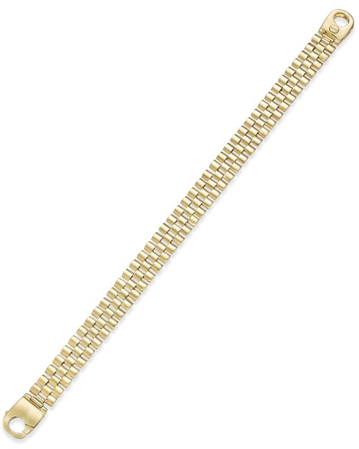 Macy's Link Bracelet in 14k Gold-Plated Sterling Silver