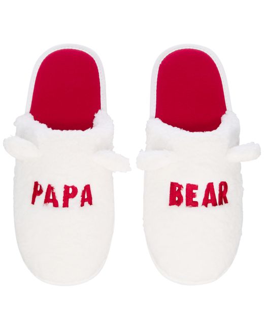 INC International Concepts Papa Bear Faux-Fur Family Slippers Created for Macys