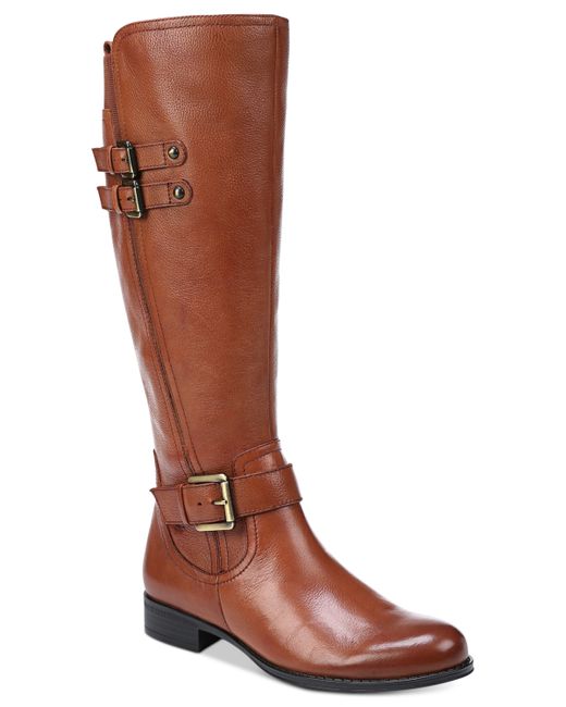 Naturalizer Jessie Leather Riding Boots Shoes