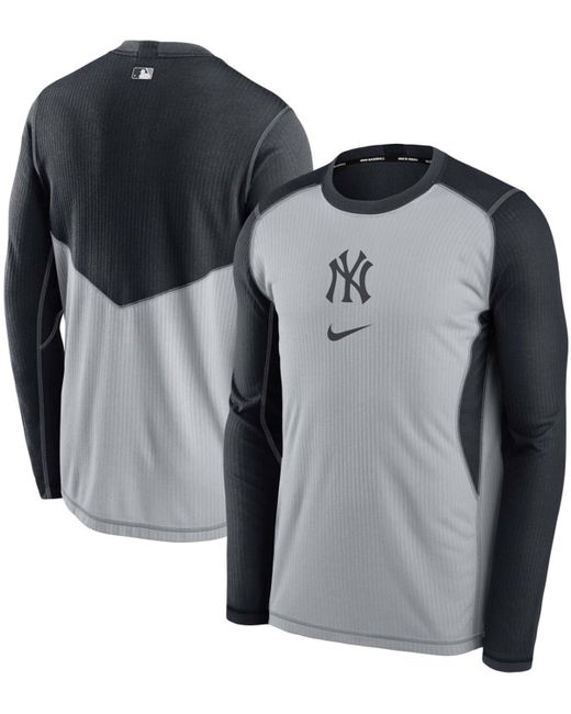 Nike Navy New York Yankees Authentic Collection Game Performance Pullover Sweatshirt