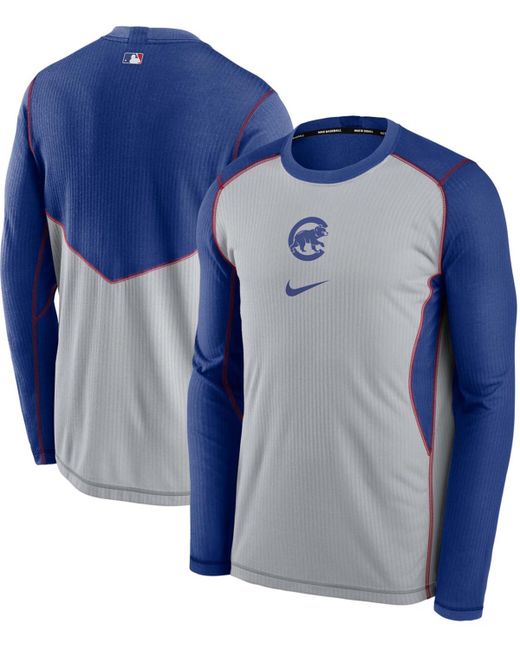 Nike Royal Chicago Cubs Authentic Collection Game Performance Pullover Sweatshirt