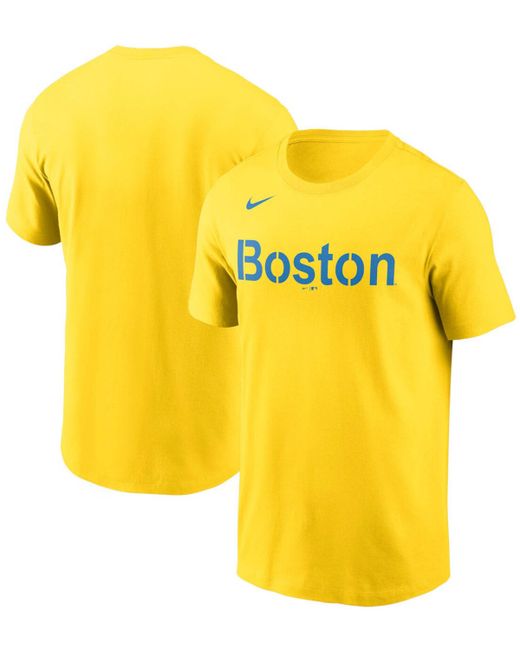 Nike Boston Red Sox 2021 City Connect Wordmark T-shirt