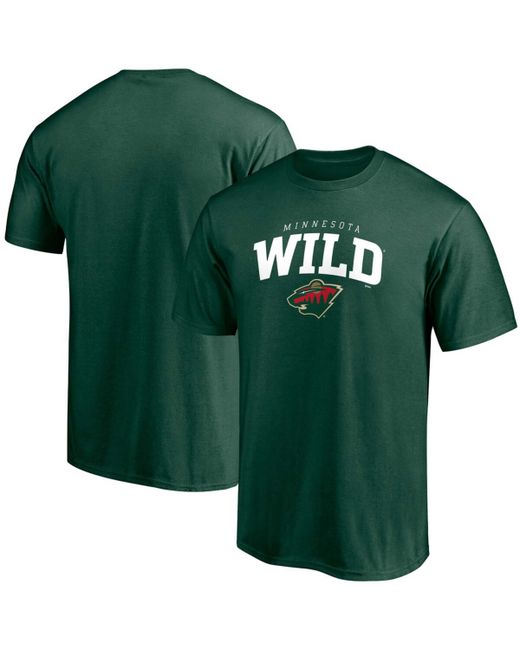 Fanatics Minnesota Wild Team Logo Lockup T-shirt