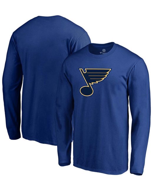 Fanatics St. Louis Blues Primary Team Logo Long Sleeve T-shirt