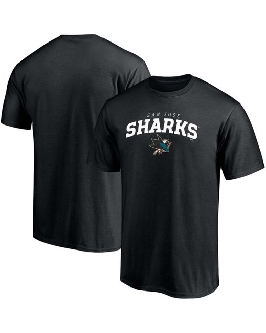 Fanatics San Jose Sharks Team Logo Lockup T-shirt