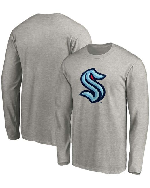 Fanatics Seattle Kraken Primary Logo Long Sleeve T-shirt