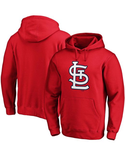 Fanatics St. Louis Cardinals Official Logo Pullover Hoodie