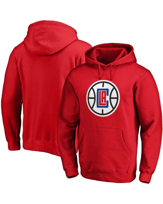 Fanatics La Clippers Primary Team Logo Pullover Hoodie