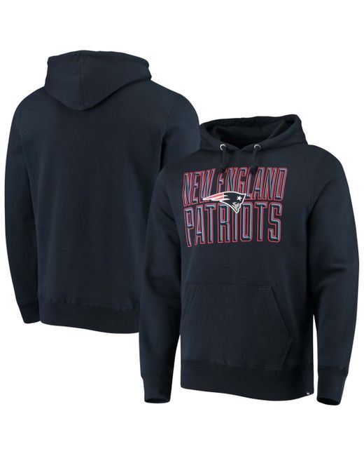 '47 Brand New England Patriots Bevel Pullover Hoodie