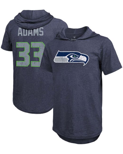 Fanatics Jamal Adams College Seattle Seahawks Player Name Number Hoodie T-shirt