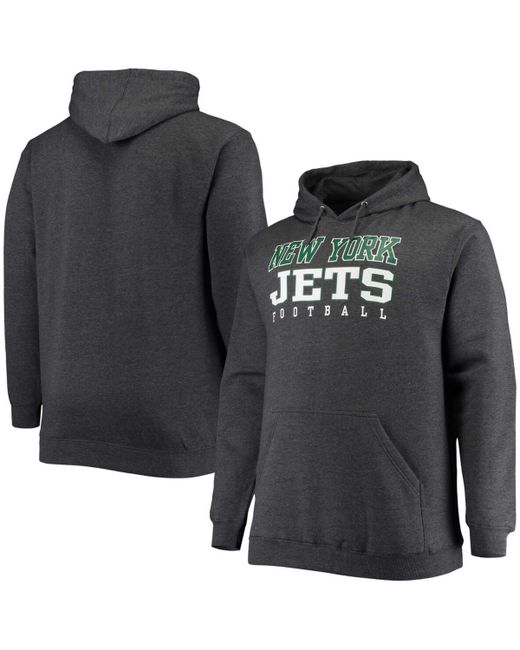 Fanatics Big and Tall New York Jets Practice Pullover Hoodie