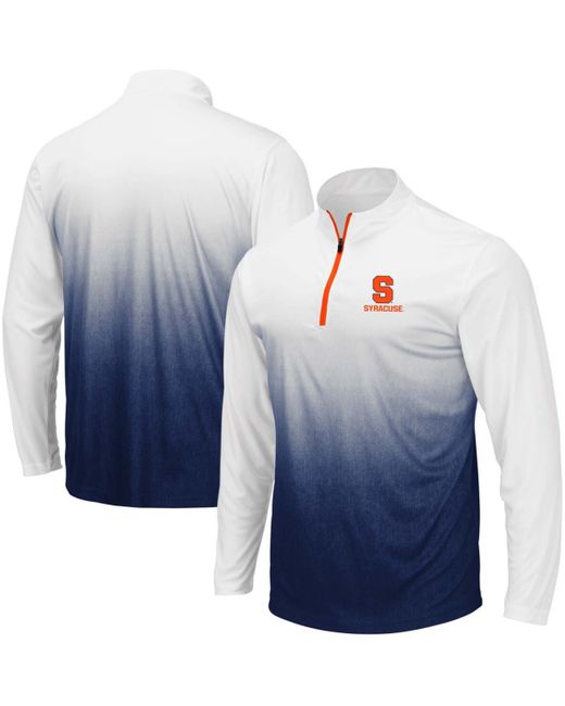 Colosseum Syracuse Orange Magic Team Logo Quarter-Zip Jacket
