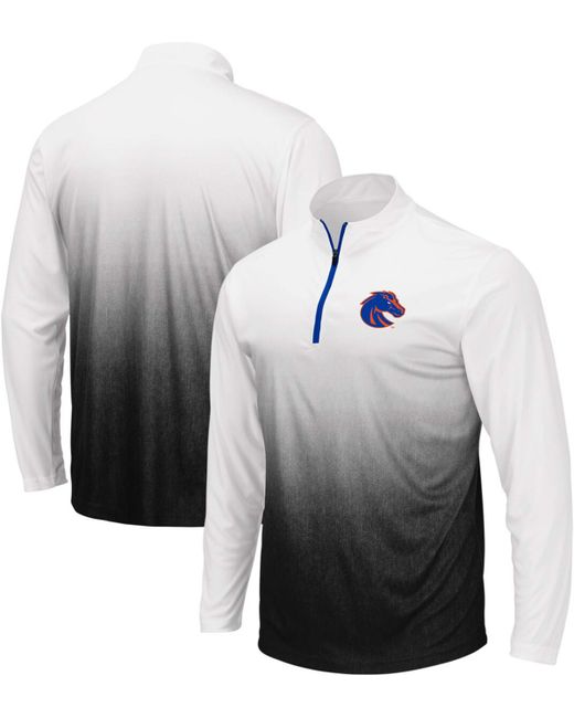 Colosseum Boise State Broncos Magic Team Logo Quarter-Zip Jacket