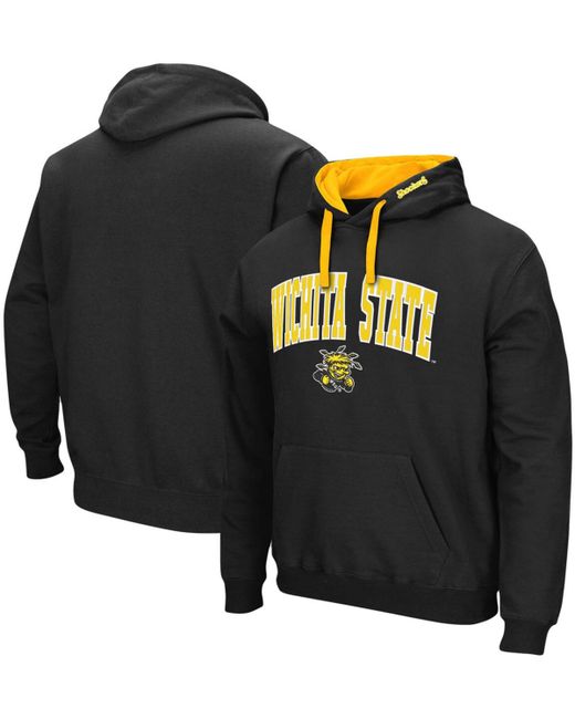 Colosseum Wichita State Shockers Arch Logo 2.0 Pullover Hoodie