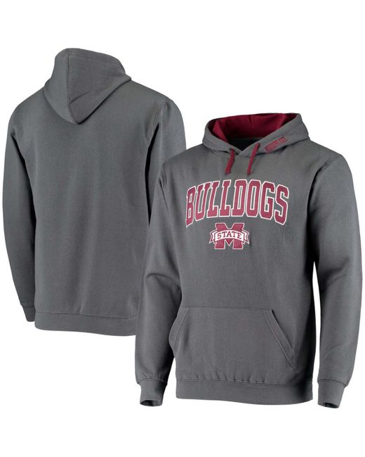 Colosseum Mississippi State Bulldogs Arch Logo 2.0 Pullover Hoodie
