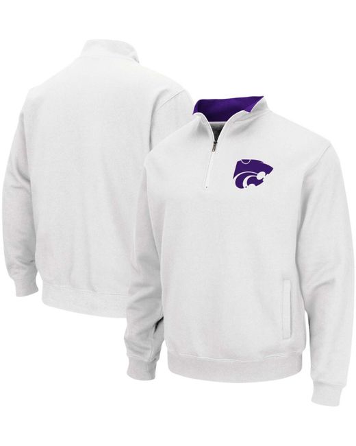 Colosseum Kansas State Wildcats Tortugas Logo Quarter-Zip Jacket