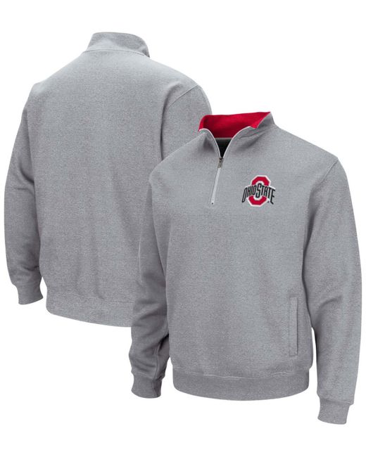 Colosseum Ohio State Buckeyes Tortugas Team Logo Quarter-Zip Jacket