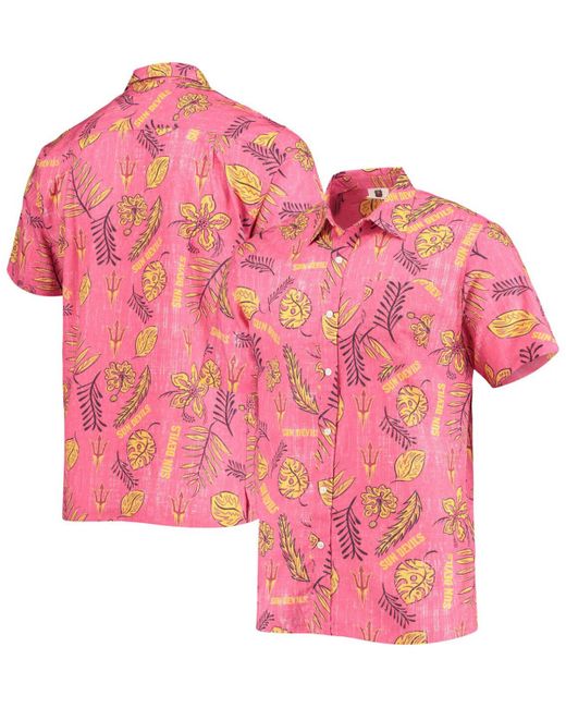 Wes & Willy Arizona State Sun Devils Vintage-Like Button-Up Shirt