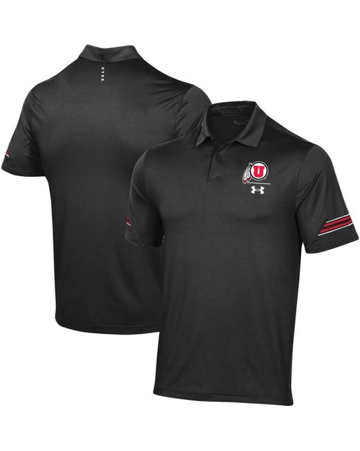 Under Armour Utah Utes Elevated Coaches Performance Polo