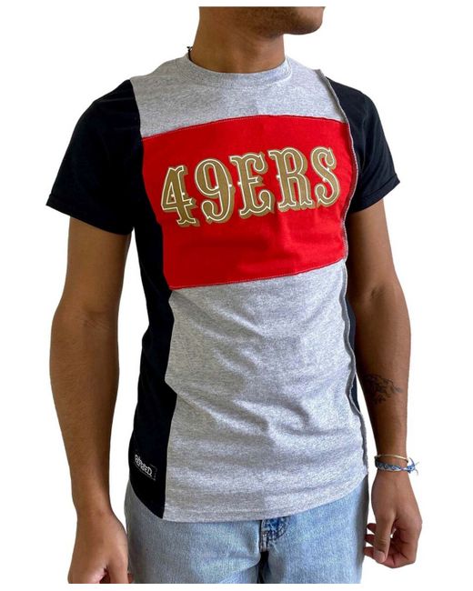 Refried Apparel Heathered San Francisco 49Ers Split T-shirt