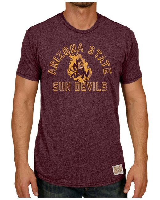 Original Retro Brand Arizona State Sun Devils Vintage-Inspired Tri-Blend T-shirt