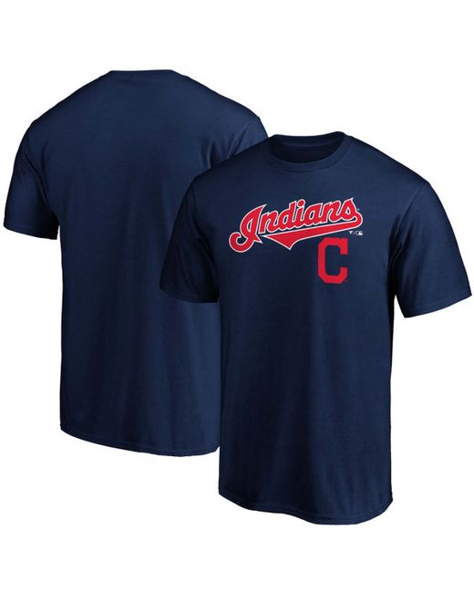 Fanatics Cleveland Indians Team Logo Lockup T-shirt