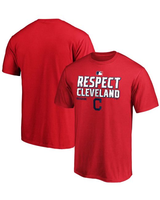 Fanatics Cleveland Indians 2020 Postseason Locker Room T-shirt