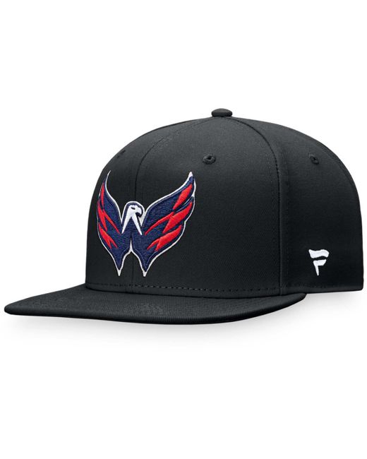 Fanatics Washington Capitals Core Primary Logo Snapback Adjustable Hat