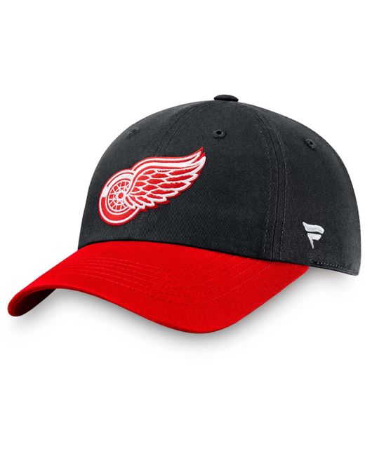 Fanatics Detroit Red Wings Core Primary Logo Adjustable Hat