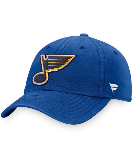 Fanatics St. Louis Blues Core Primary Logo Adjustable Hat