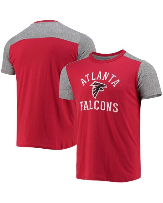Majestic Gray Atlanta Falcons Field Goal Slub T-shirt