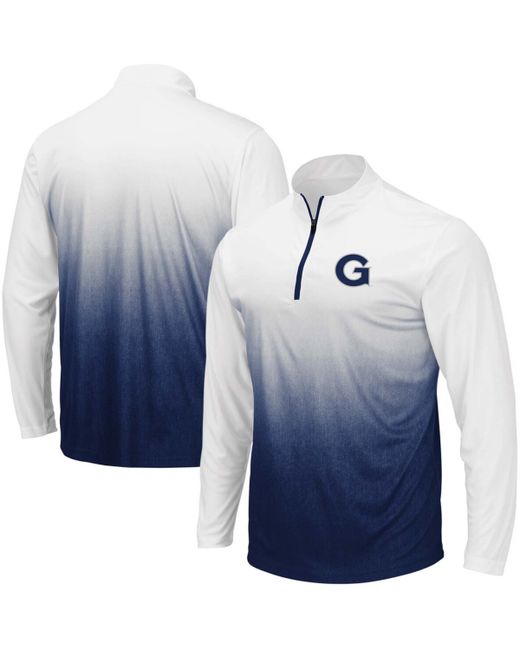 Colosseum Georgetown Hoyas Magic Team Logo Quarter-Zip Jacket