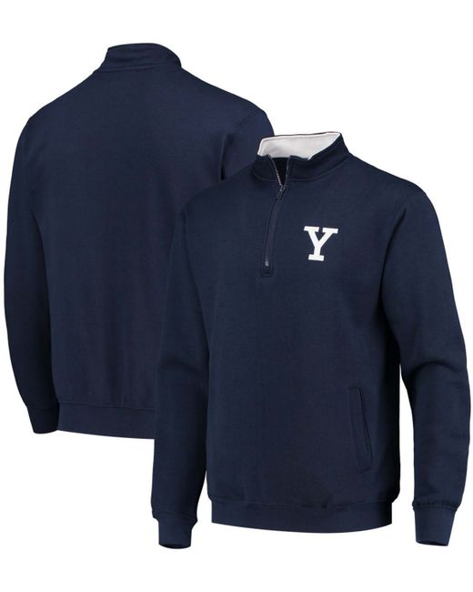 Colosseum Yale Bulldogs Tortugas Logo Quarter-Zip Jacket
