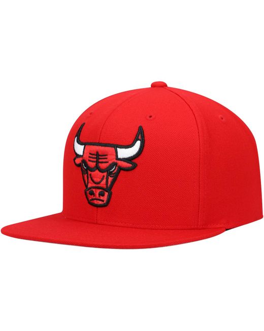 Mitchell & Ness Chicago Bulls Team Ground Snapback Hat