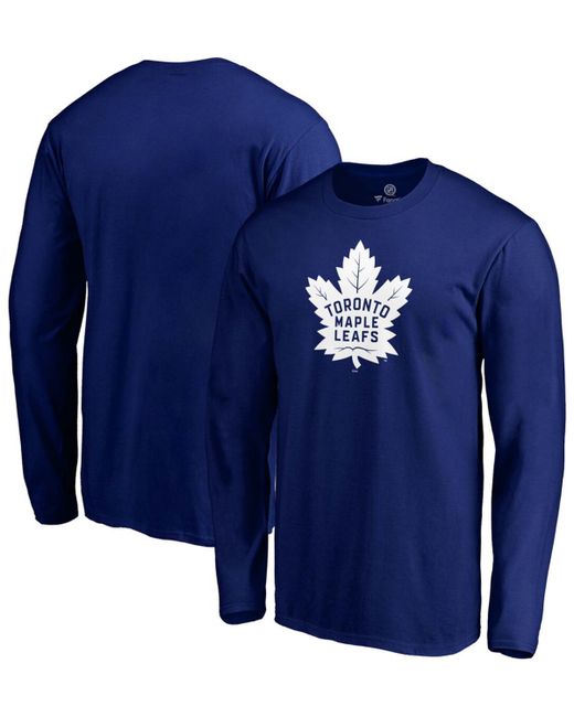 Fanatics Toronto Maple Leafs Primary Team Logo Long Sleeve T-shirt