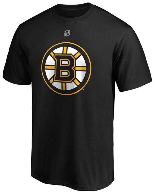 Fanatics Brad Marchand Big and Tall Boston Bruins Team Authentic Stack Name Number T-shirt